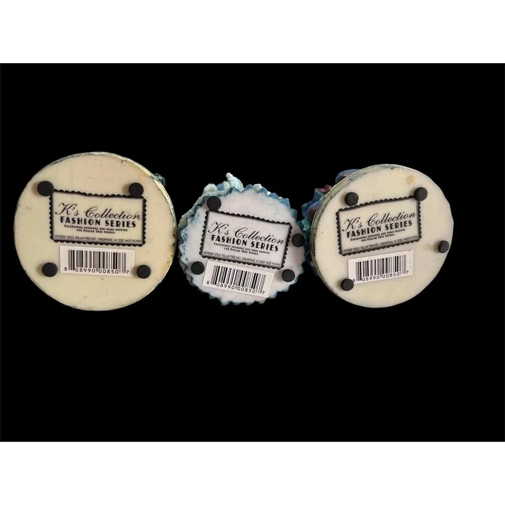 Vintage Victorian Style Miniature Dress Form‎ Figurine Set of 7 26-05-22